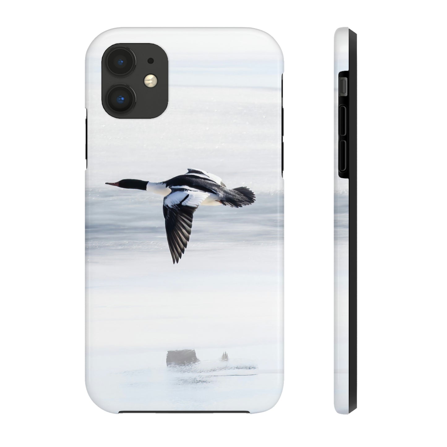 Merganser on Ice Tough Phone Cases, Case-Mate