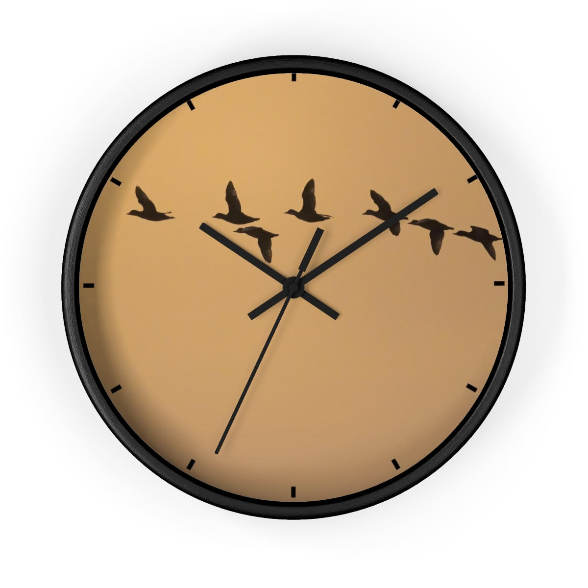 Dawn Flock Wall clock