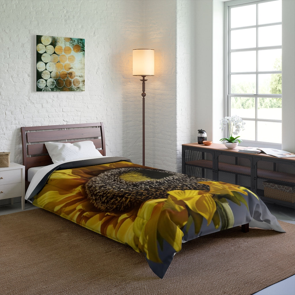 Sunny Sunflower Comforter