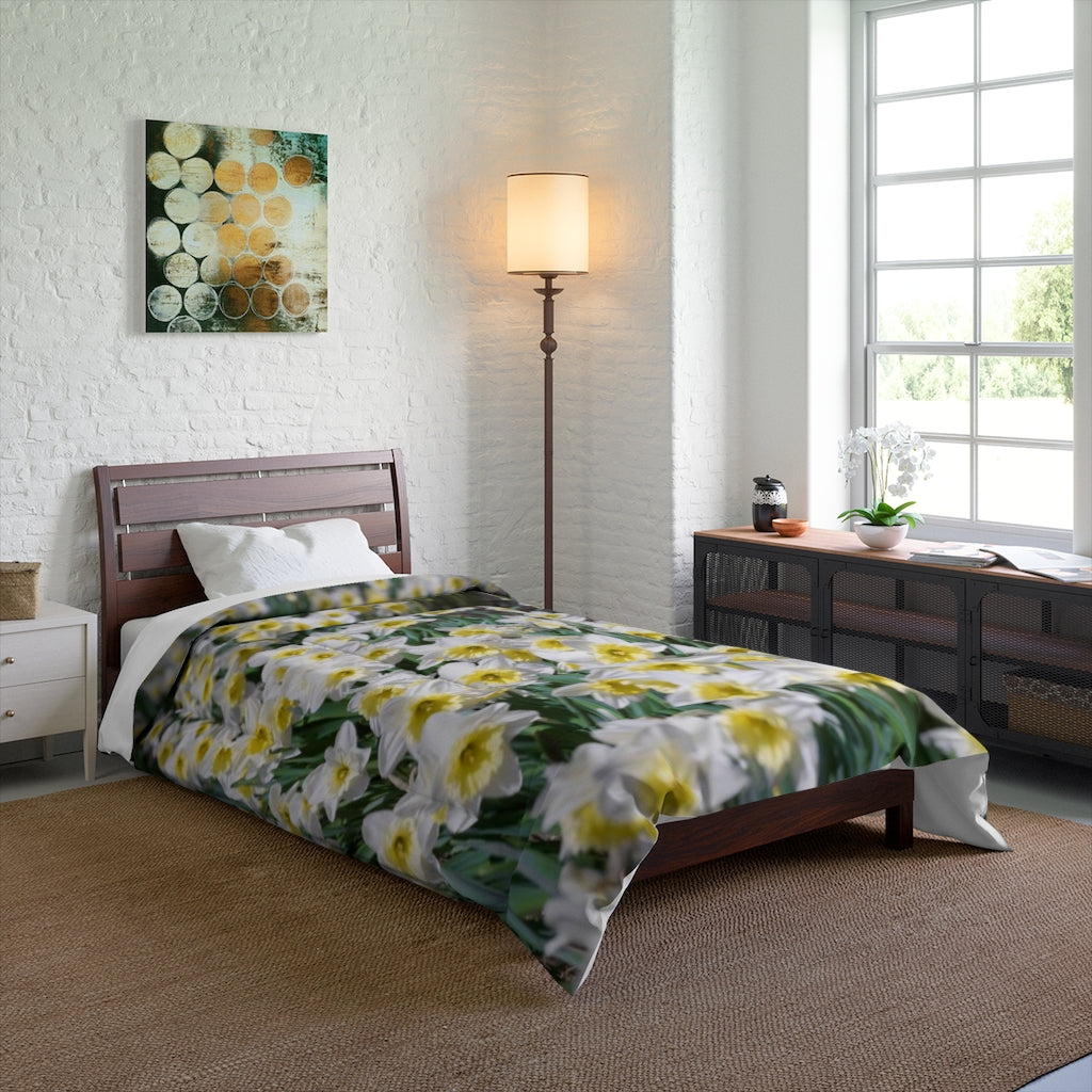 Spring Daffodil Comforter