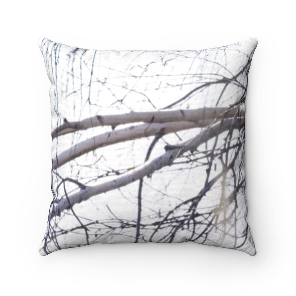 Zen Hawk Square Pillow