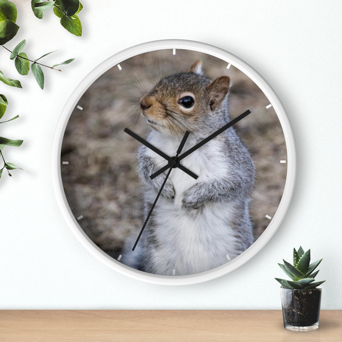 Squirrel Wall clock