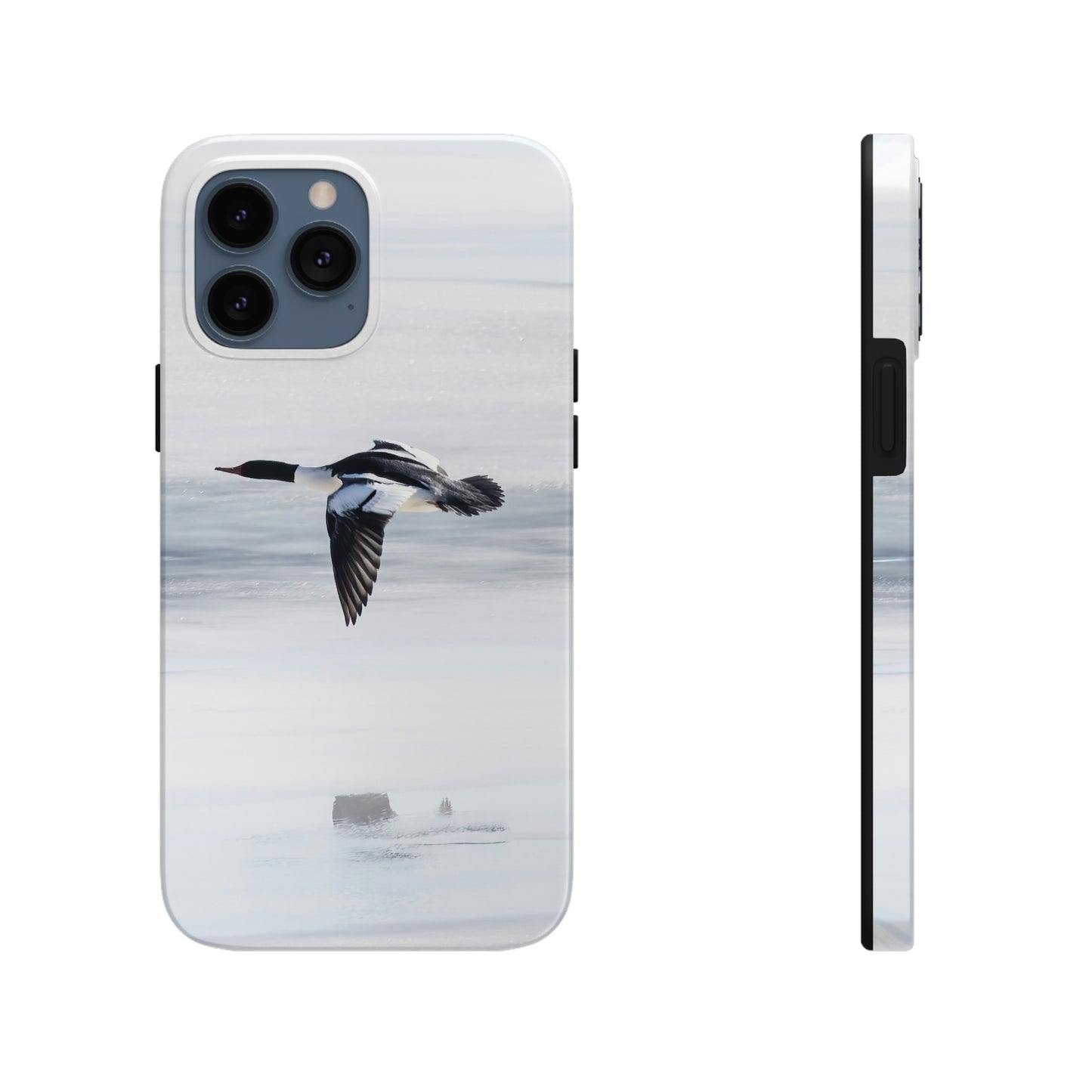 Merganser on Ice Tough Phone Cases, Case-Mate