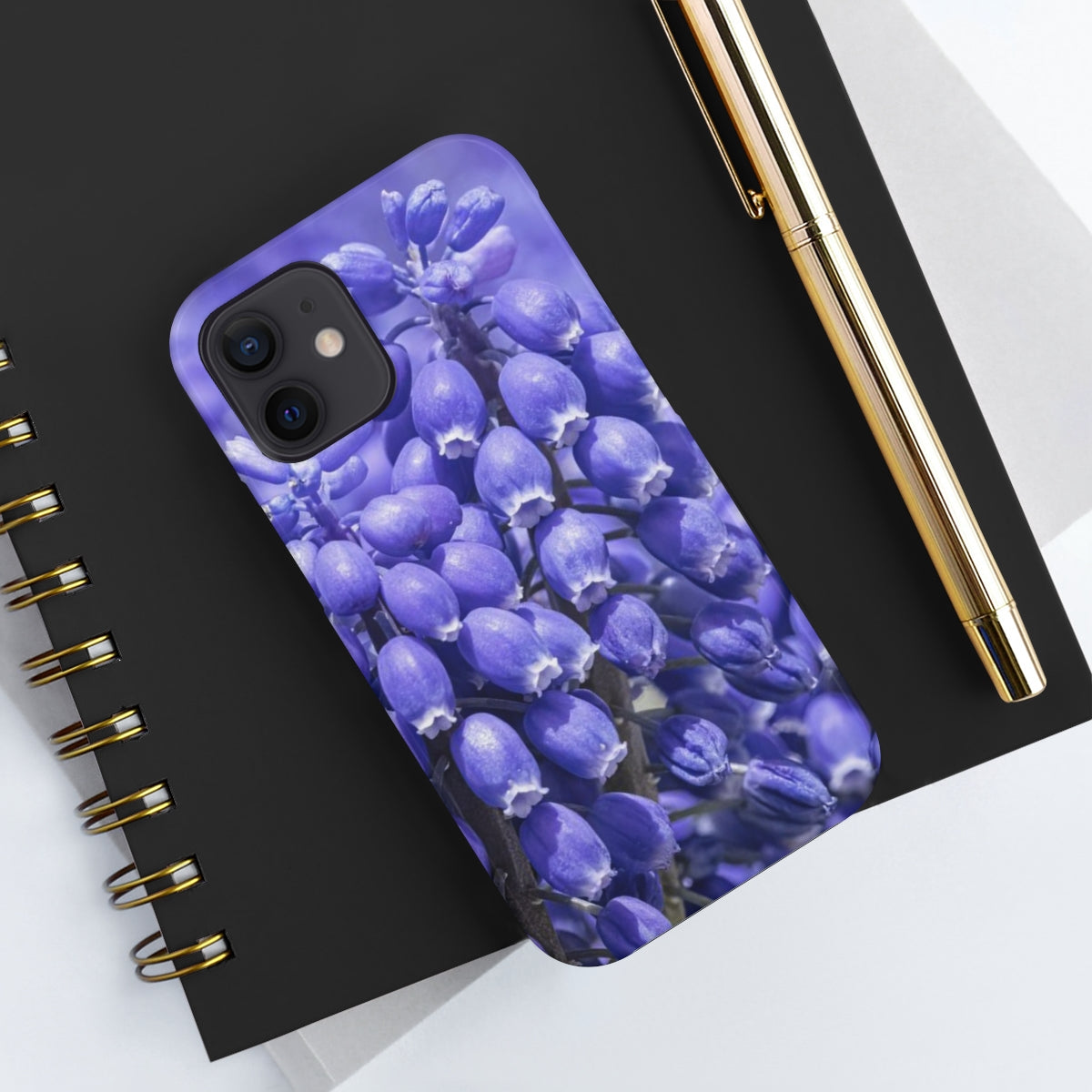 Blue Grape Hyacinth Tough Phone Case, Case-Mate