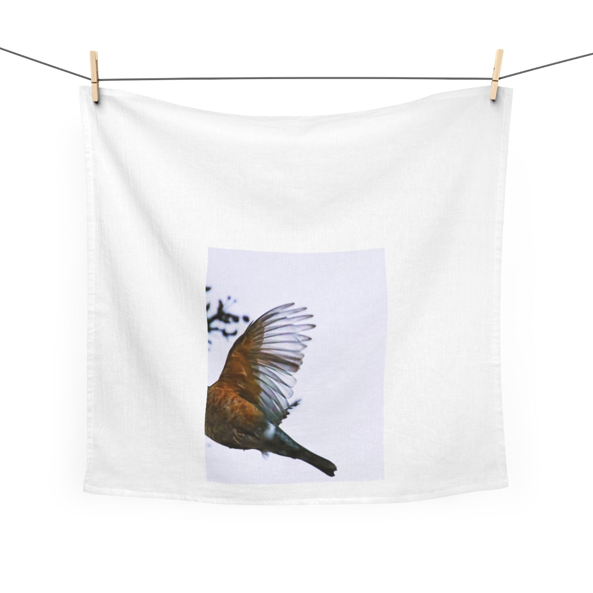 Robin Retreat Tea Towel