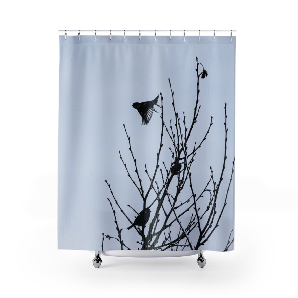 Takeoff Shower Curtain