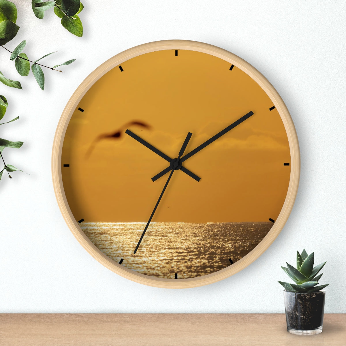 Florida Sunrise Wall clock