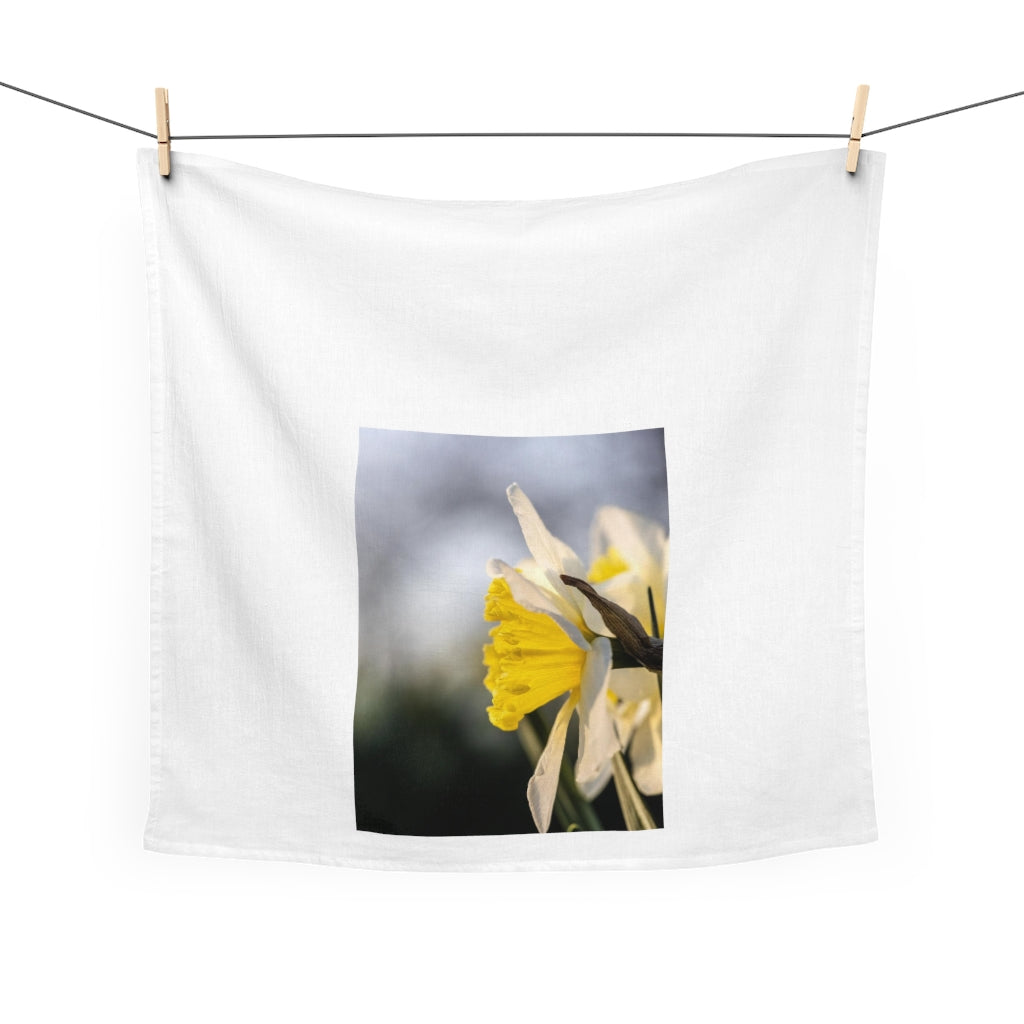 Daffodil Profile Tea Towel