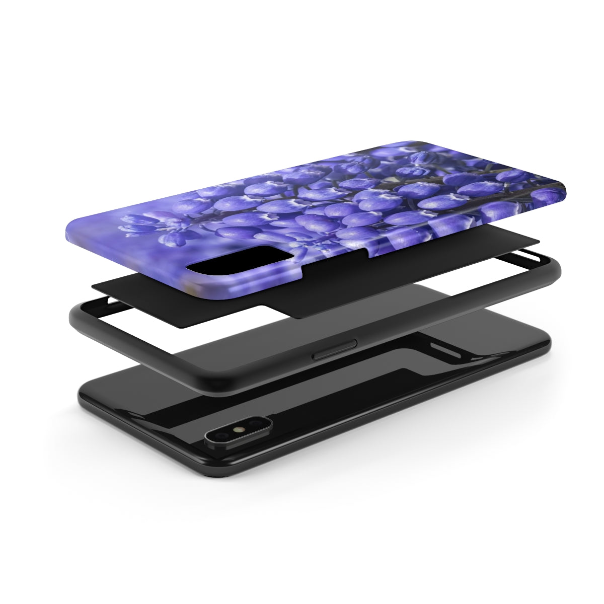 Blue Grape Hyacinth Tough Phone Case, Case-Mate