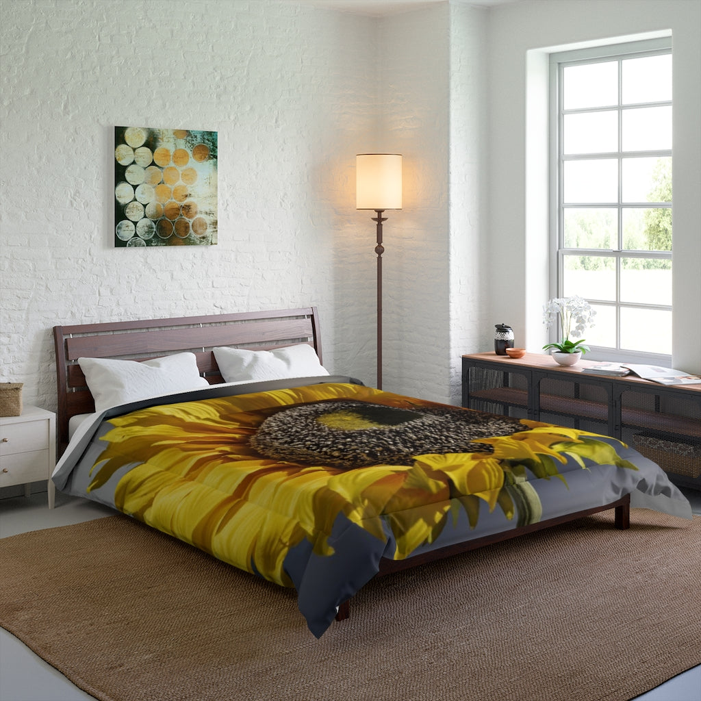 Sunny Sunflower Comforter