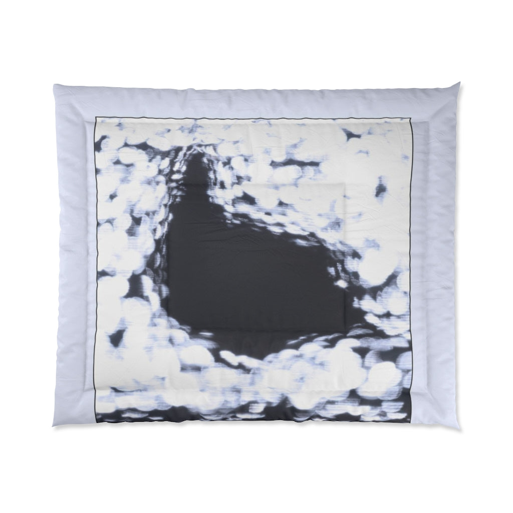 Abstract Gull Comforter