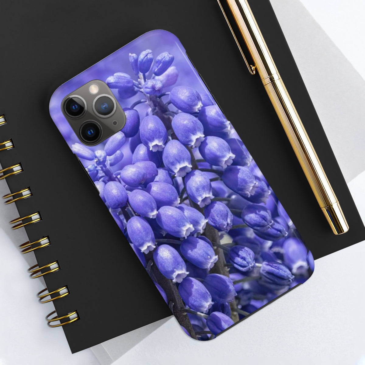 Blue Grape Hyacinth Tough Phone Case, Case-Mate