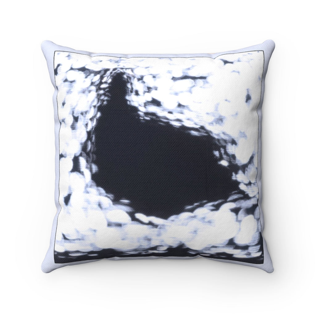 Unique Abstract Gull Throw Pillow