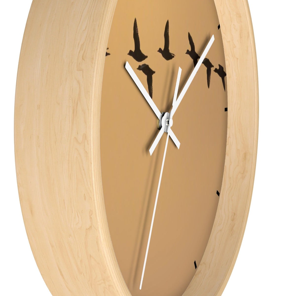 Dawn Flock Wall clock