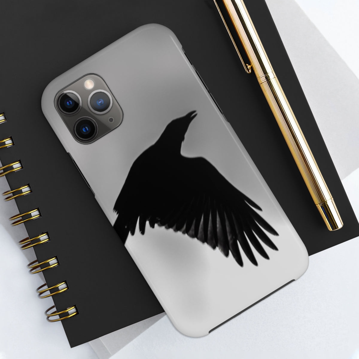 Gothic Bird Tough Phone Case, Case-Mate