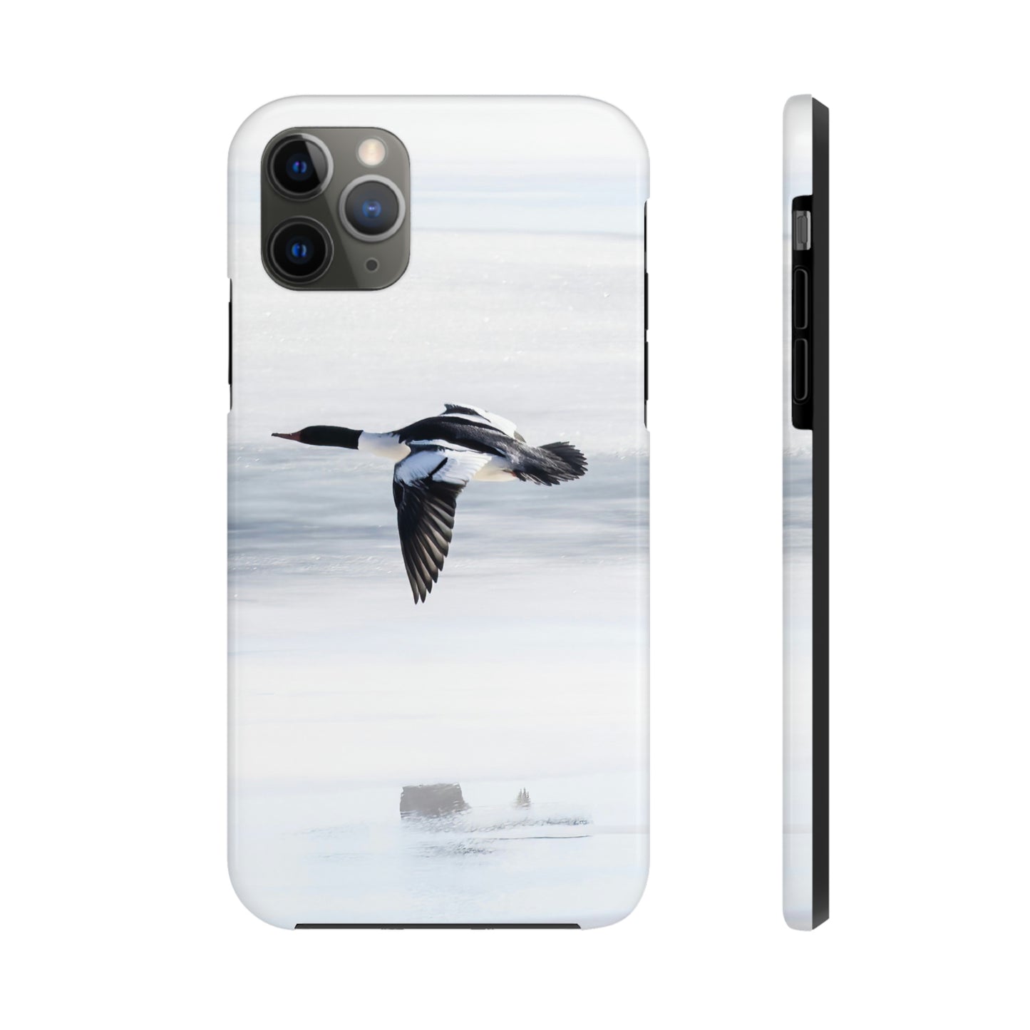 Merganser on Ice Tough Phone Cases, Case-Mate