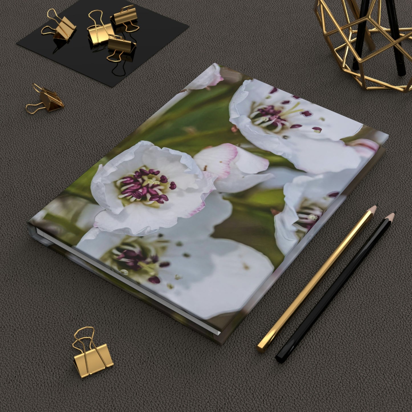 Spring Flowers Hardcover Journal Matte