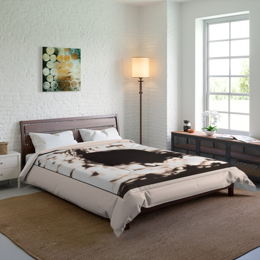 Abstract Gull Comforter