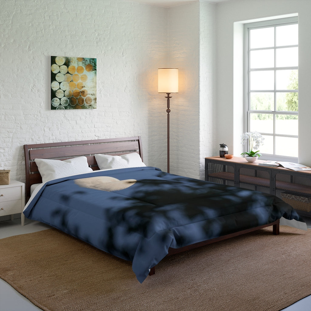 Blue Moonrise Comforter