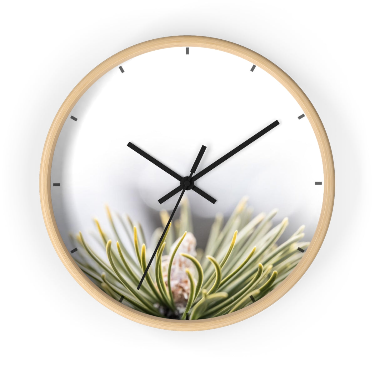 Evergreen Bud Wall clock