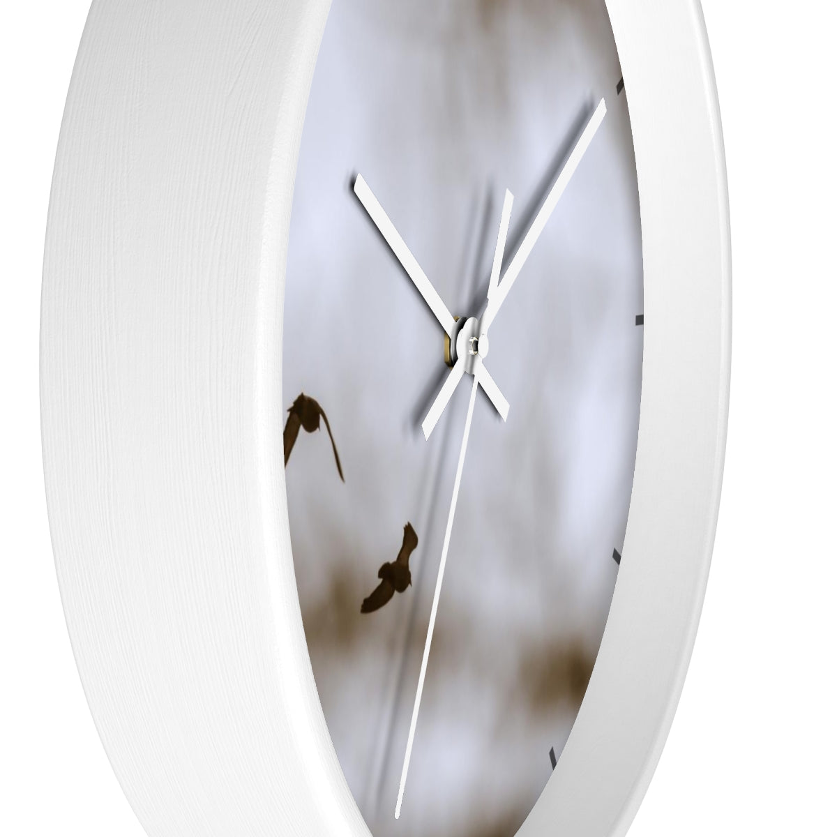Moody Hues Wall clock