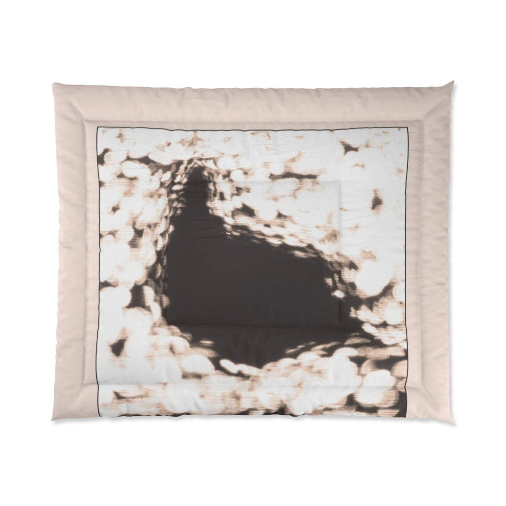 Abstract Gull Comforter