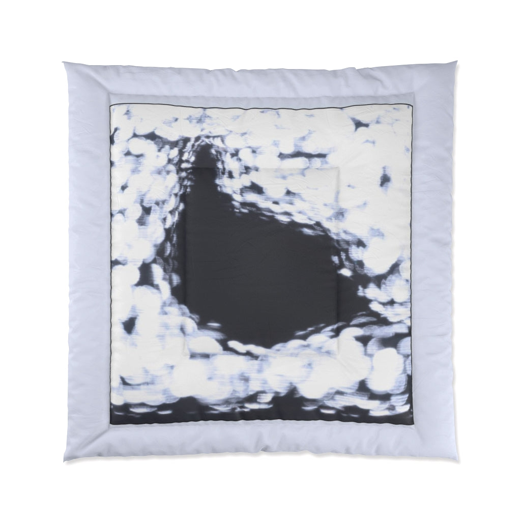 Abstract Gull Comforter