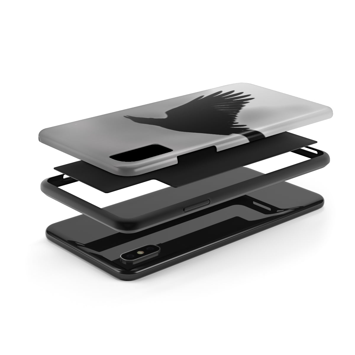 Gothic Bird Tough Phone Case, Case-Mate