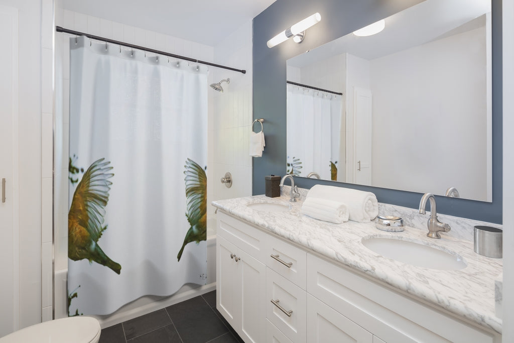 Robin Retreat Shower Curtain