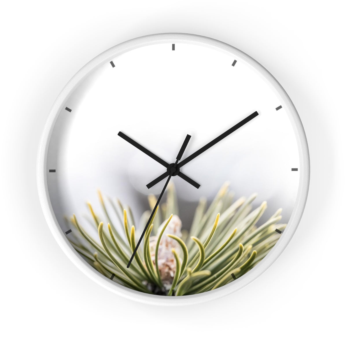 Evergreen Bud Wall clock