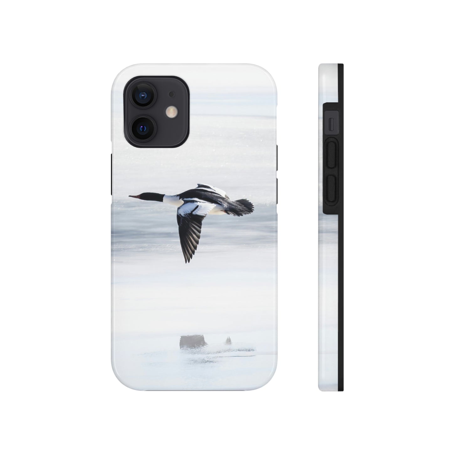 Merganser on Ice Tough Phone Cases, Case-Mate