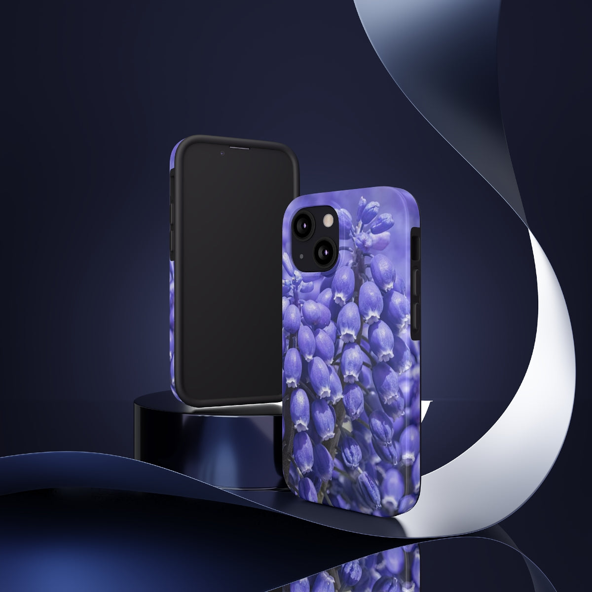 Blue Grape Hyacinth Tough Phone Case, Case-Mate