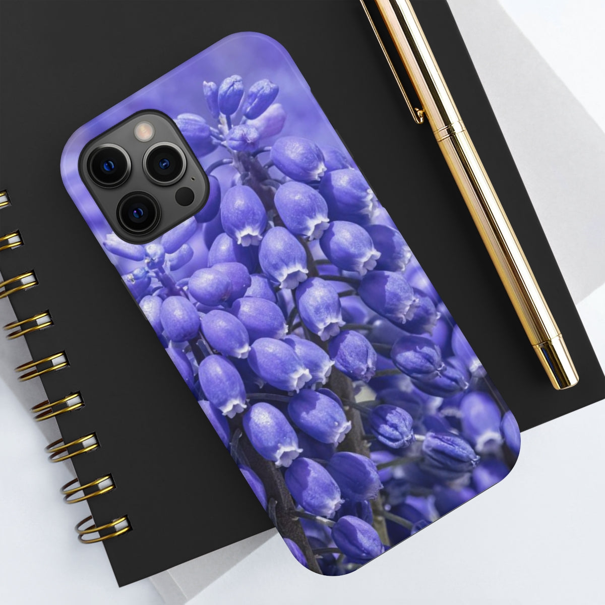 Blue Grape Hyacinth Tough Phone Case, Case-Mate