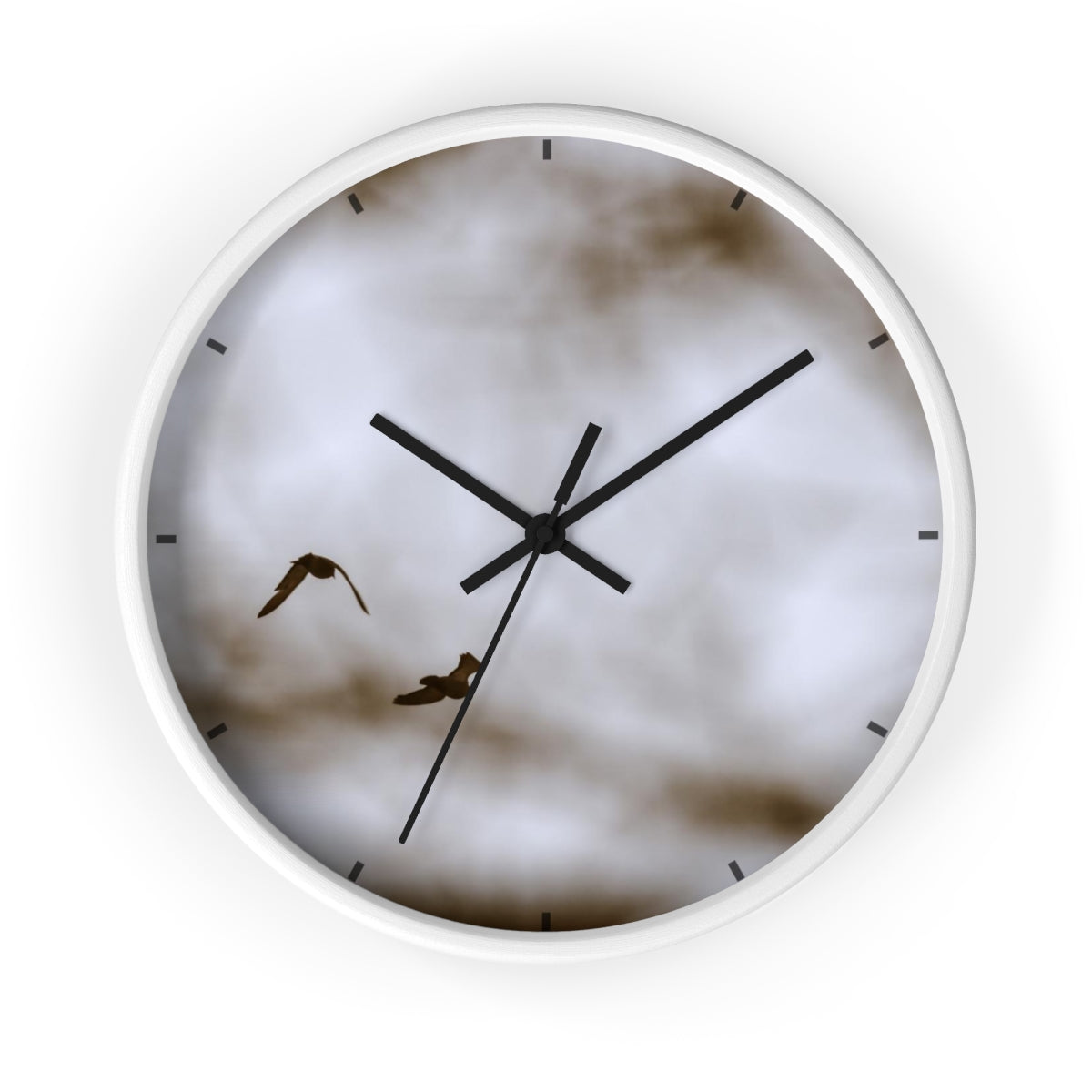 Moody Hues Wall clock