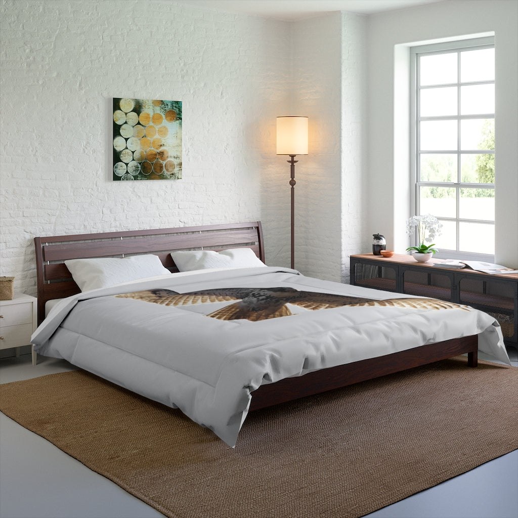 Sun-kissed Hawk Comforter