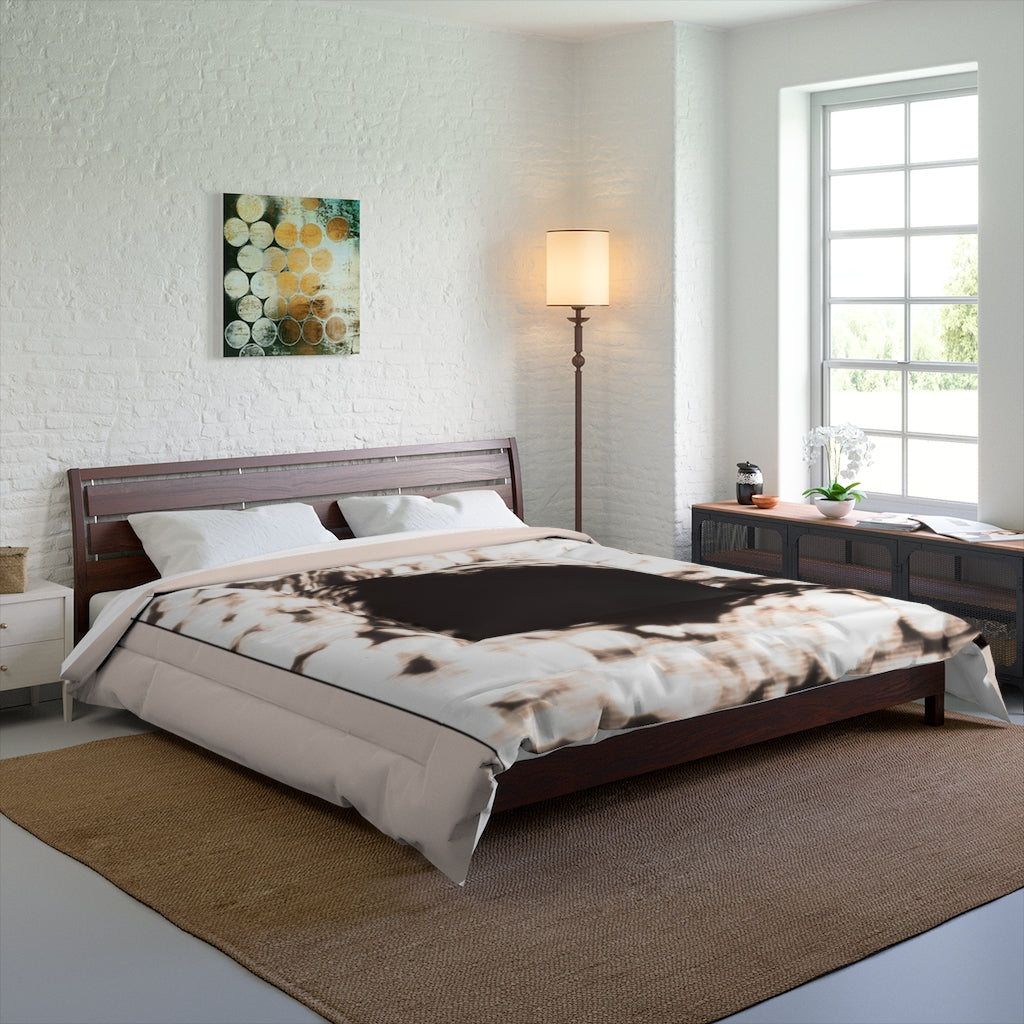 Abstract Gull Comforter