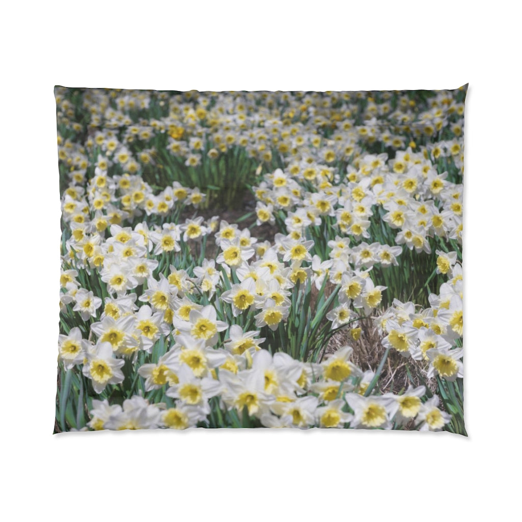 Spring Daffodil Comforter