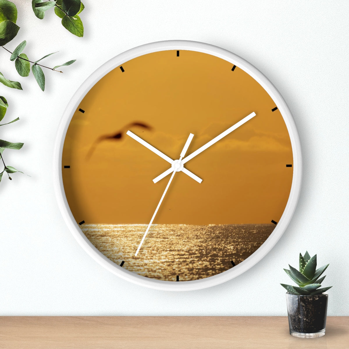 Florida Sunrise Wall clock