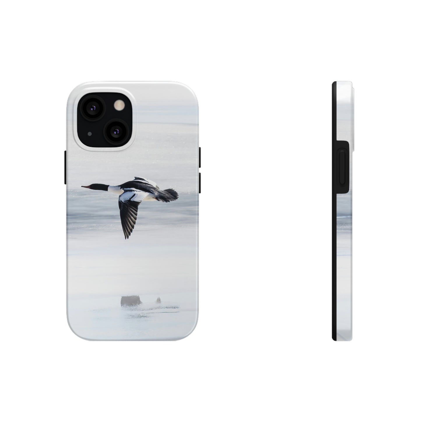 Merganser on Ice Tough Phone Cases, Case-Mate