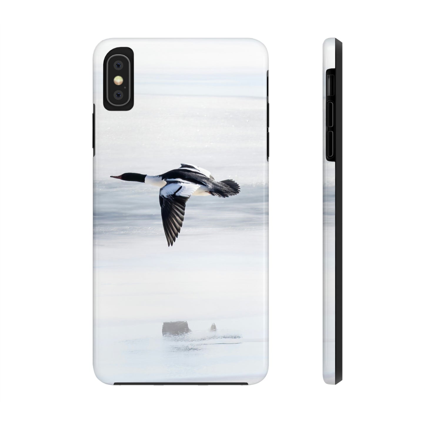 Merganser on Ice Tough Phone Cases, Case-Mate