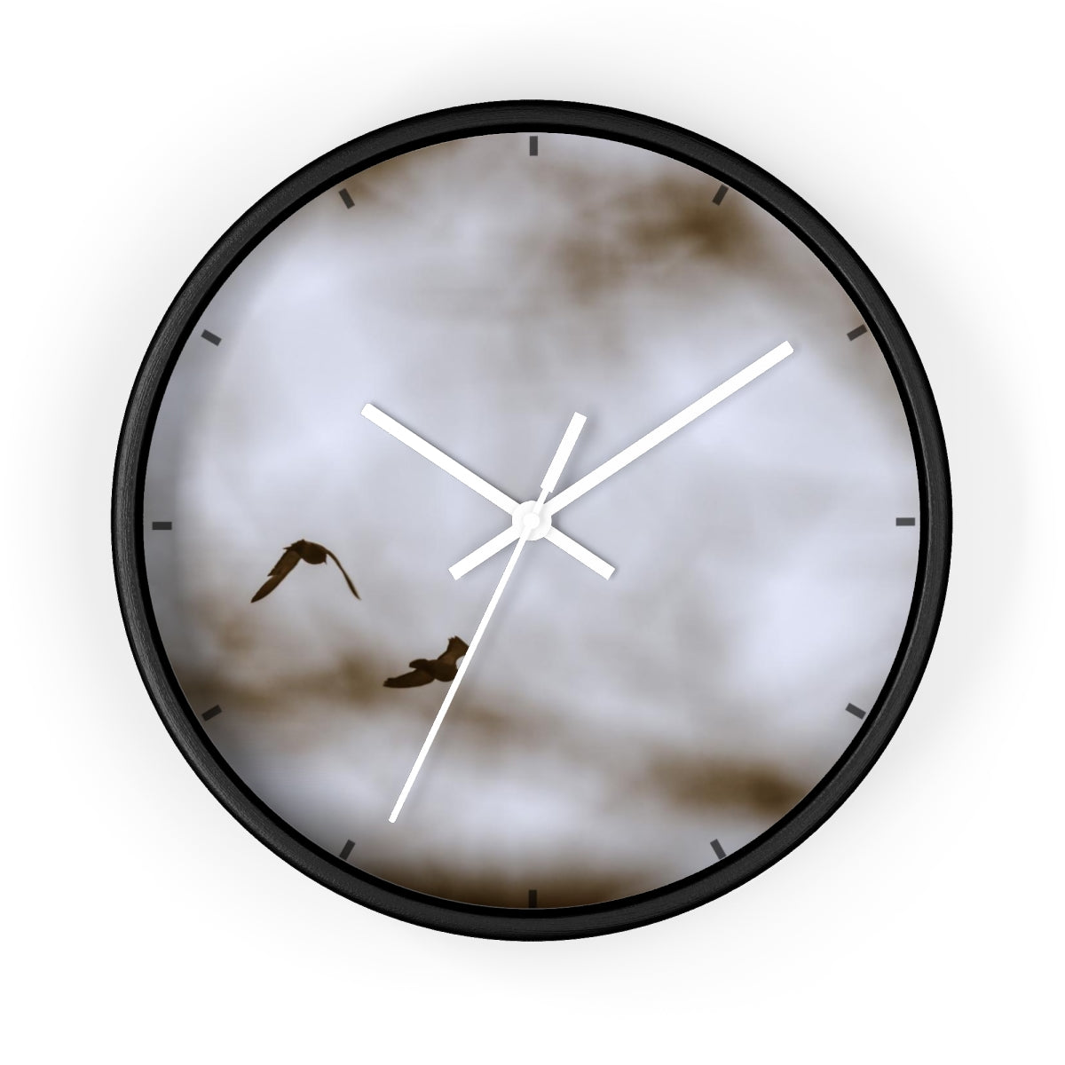 Moody Hues Wall clock