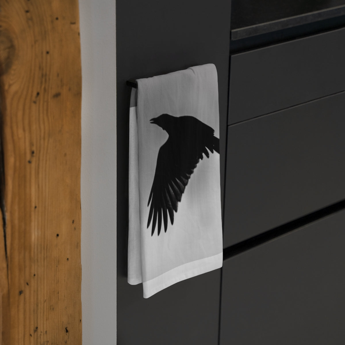 Goth Bird Kitchen/Tea Towel