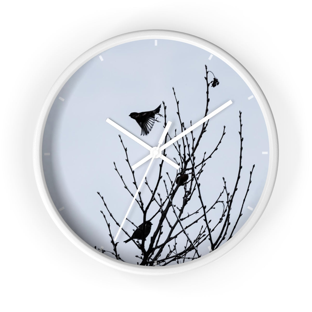 Taking Wing Wall clock