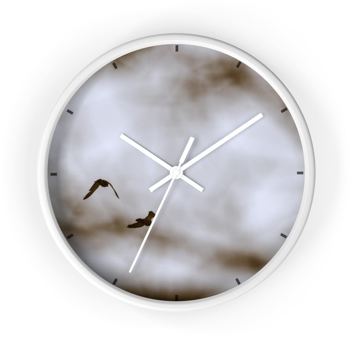 Moody Hues Wall clock