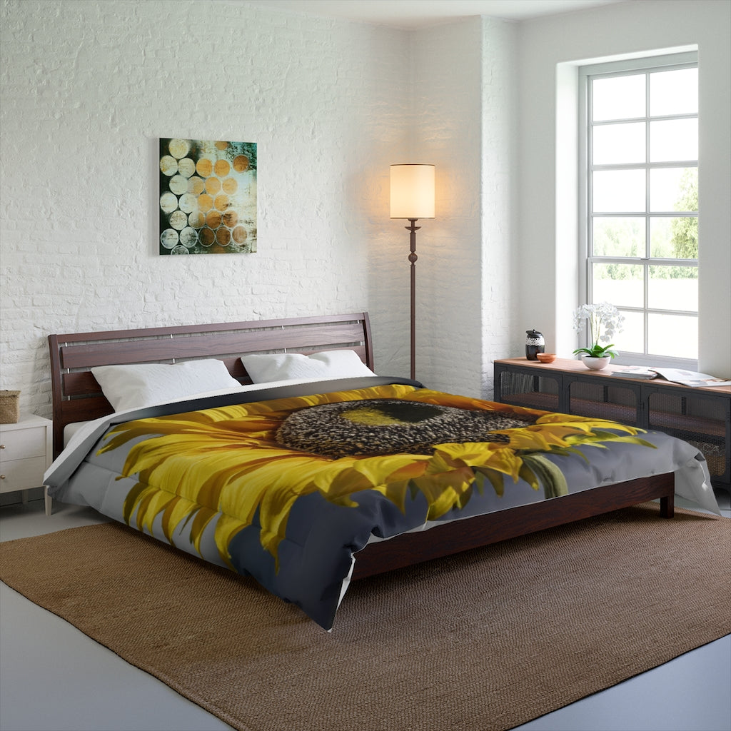 Sunny Sunflower Comforter