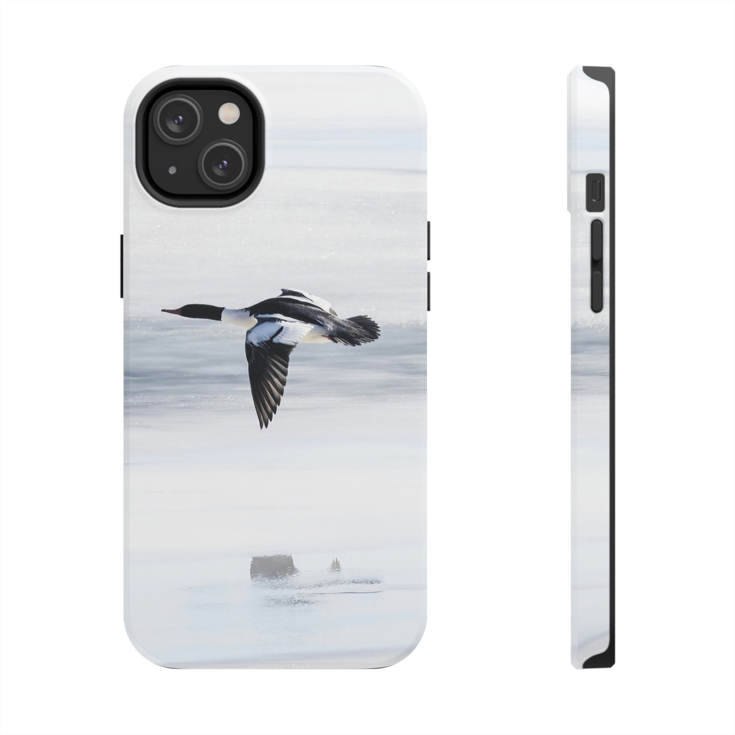 Merganser on Ice Tough Phone Cases, Case-Mate