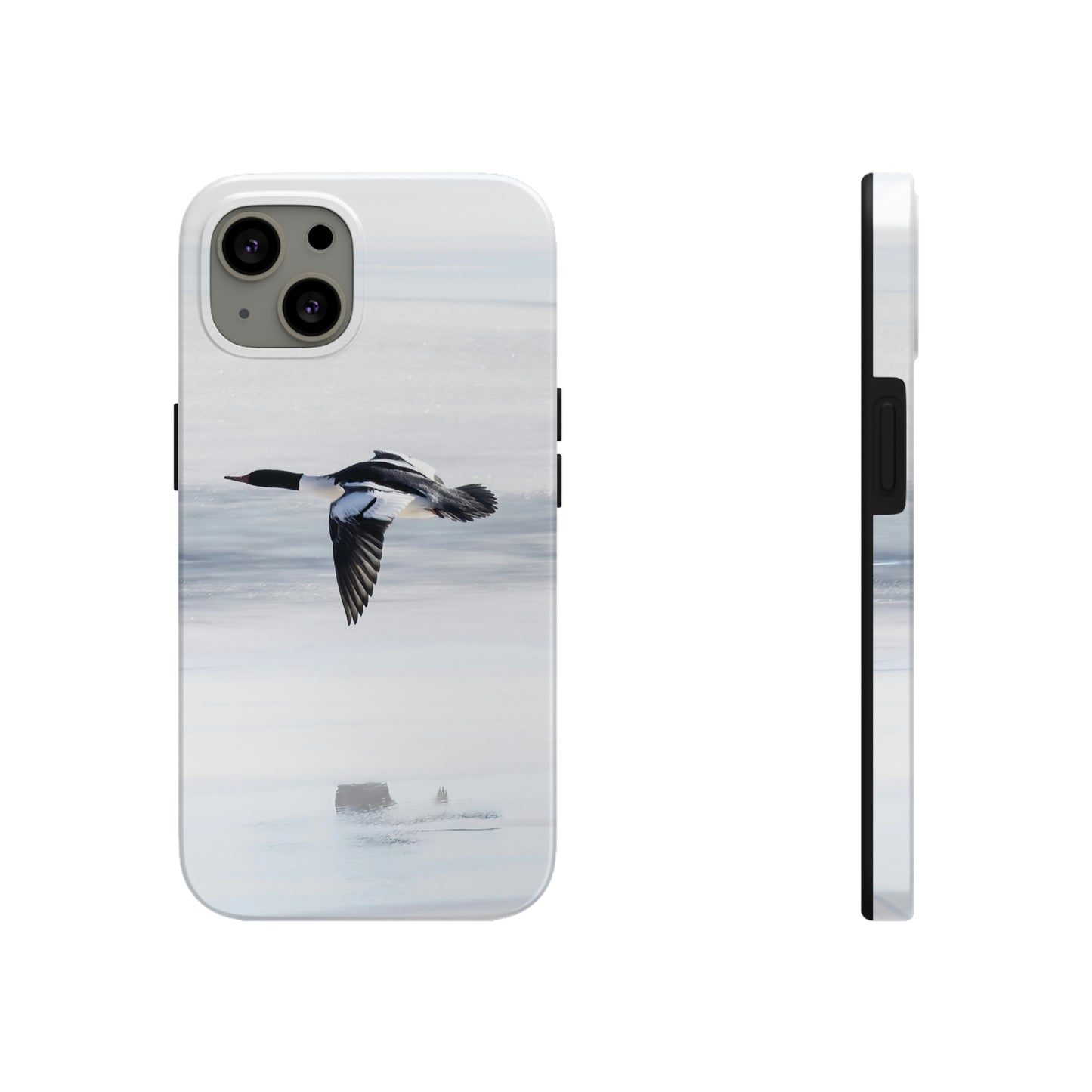 Merganser on Ice Tough Phone Cases, Case-Mate