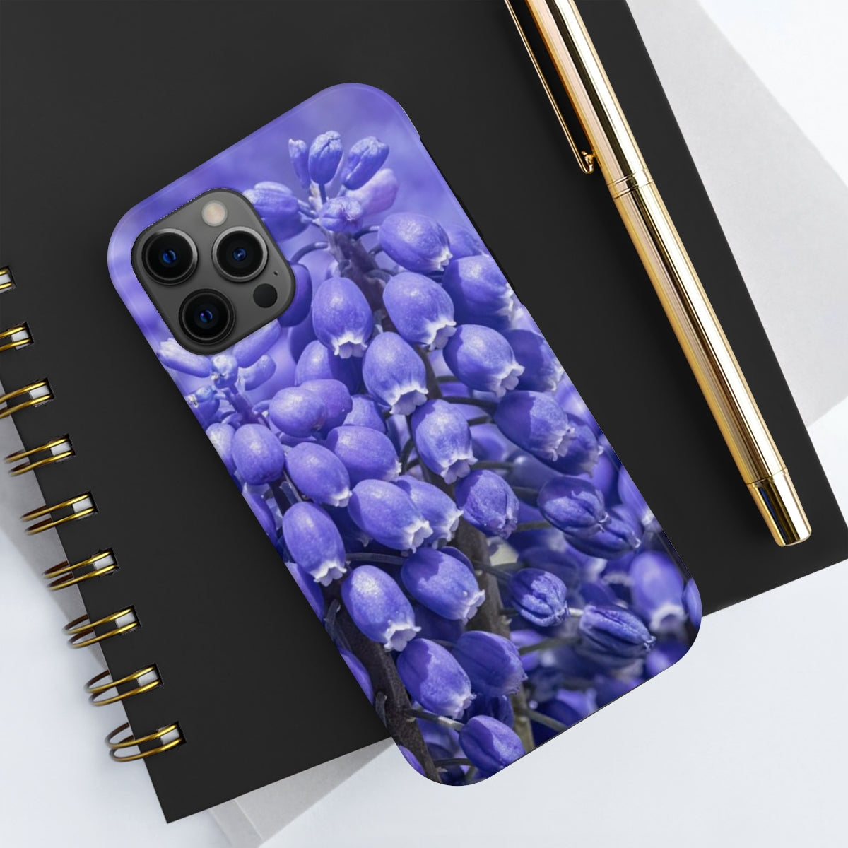 Blue Grape Hyacinth Tough Phone Case, Case-Mate