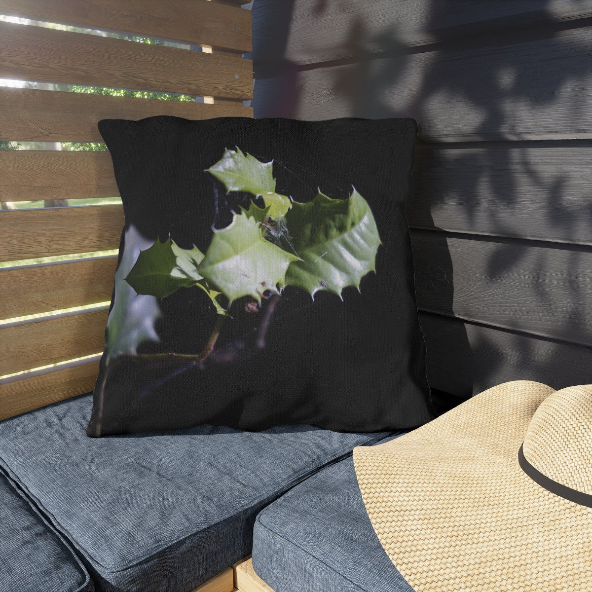 Wild Holly Outdoor Pillows