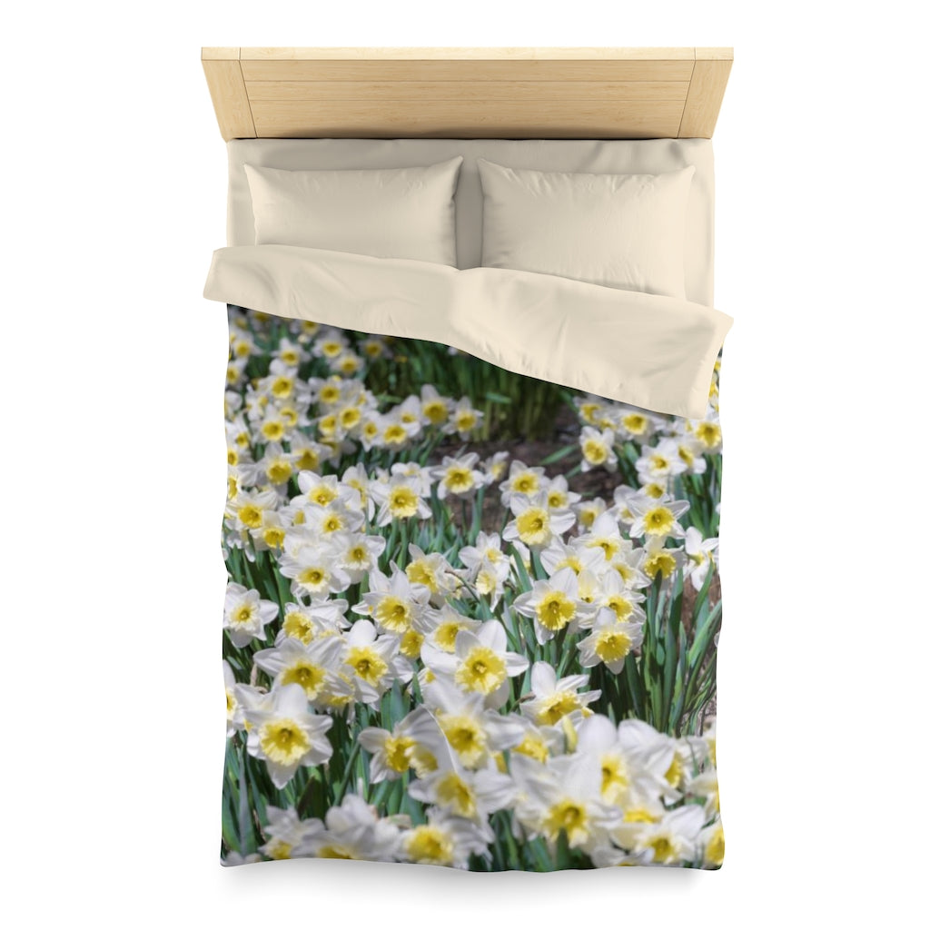 Spring Daffodil Duvet Cover